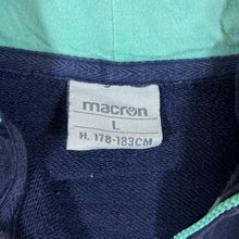 Load image into Gallery viewer, Macron NOTTINGHAM FOREST FC Football Embroidered Logo Colour Block Zip Hoodie