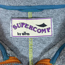 Load image into Gallery viewer, Vintage 90's SUPERCOMP BY ELHO Colour Block 1/4 Zip Fleece Sweatshirt