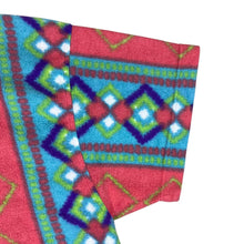 Load image into Gallery viewer, Vintage SPORT GENERATION 2001 Crazy Abstract Patterned Short Sleeve 1/4 Zip Fleece Sweatshirt