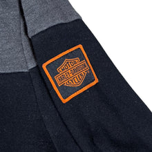 Load image into Gallery viewer, HARLEY DAVIDSON "El Paso, Texas" Embroidered Spellout Biker 1/4 Zip Pullover Sweatshirt