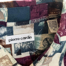 Load image into Gallery viewer, Vintage 90's Pierre Cardin Made In Korea Crazy Abstract Patterned Rayon Short Sleeve Shirt