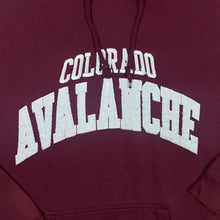 Load image into Gallery viewer, Early 00's NHL COLORADO AVALANCHE Ice Hockey Embroidered Spellout Pullover Hoodie