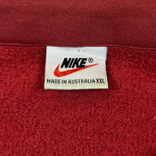 Load image into Gallery viewer, Vintage 90's NIKE Classic Embroidered Mini Centre Swoosh Logo 1/4 Zip Pullover Sweatshirt