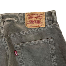 Load image into Gallery viewer, LEVI'S 751 Classic Brown Corduroy Cord Straight Leg Trousers