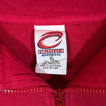 Load image into Gallery viewer, Vintage Cadre NCAA WISCONSIN BADGERS Embroidered College 1/4 Zip Sweatshirt