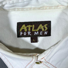Load image into Gallery viewer, Vintage Atlas For Men Co. Cowboy Western Embroidered Aztec Pattern Long Sleeve Shirt