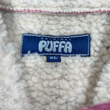Load image into Gallery viewer, Deadstock Early 00's PUFFA "Windproof" Sherpa Teddy Bear Fleece Lined Full Zip Fleece Sweatshirt