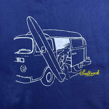 Load image into Gallery viewer, Early 00's Saltrock Surfer Logo Graphic Blue Pullover Hoodie