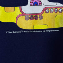 Load image into Gallery viewer, The Beatles "Yellow Submarine" Pop Rock Music Band Graphic Navy Blue Sweatshirt