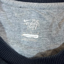 Load image into Gallery viewer, NIKE Athletic Dept. Embroidered Mini Logo Colour Block Striped Crewneck Sweatshirt