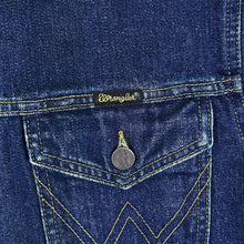 Load image into Gallery viewer, WRANGLER Authentic Western Classic Blue Denim Trucker Jean Jacket
