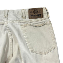 Load image into Gallery viewer, Vintage WRANGLER Classic Regular Fit Straight Leg Cream Denim Jeans