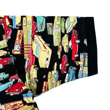 Load image into Gallery viewer, Vintage SILVER DOLLAR Muscle Car American Diner All-Over Print Open Collar Cotton Shirt