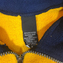 Load image into Gallery viewer, Vintage 90's TOMMY US Embroidered Spellout Yellow 1/4 Zip Pullover Fleece Sweatshirt