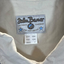 Load image into Gallery viewer, Vintage 90's JOHN BANER Denim Panel Embroidered Tribal Western Style Short Sleeve Shirt
