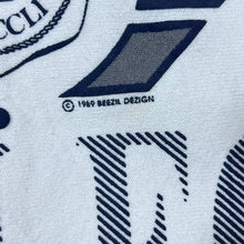 Load image into Gallery viewer, Vintage Blezil (1989) Catawba College Spellout Graphic White Grey Sweatshirt