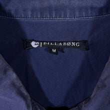 Load image into Gallery viewer, Billabong Classic Faded Navy Blue Surfer Skater Lightweight Cotton Bomber Jacket