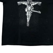 Load image into Gallery viewer, ALKEHOL ORIGINAL "R.U.M." Christ Parody Cartoon Spellout Graphic T-Shirt