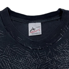 Load image into Gallery viewer, Vintage HARLEQUIN (1992) Wolf Animal Nature Wildlife All-Over Print Graphic T-Shirt