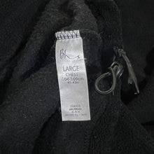 Load image into Gallery viewer, Early 00's BHS Classic Black Cream 1/4 Zip Pullover Fleece Sweatshirt