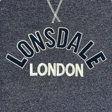 Load image into Gallery viewer, LONSDALE LONDON Embroidered Big Spellout Raglan Short Sleeve Cotton T-Shirt
