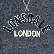 Load image into Gallery viewer, LONSDALE LONDON Embroidered Big Spellout Raglan Short Sleeve Cotton T-Shirt