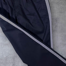 Load image into Gallery viewer, Dickies Striped Tape Black Skater Workwear Straight Leg Chino Trousers