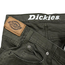 Load image into Gallery viewer, DICKIES "Regular" Classic Khaki Green Straight Leg Regular Fit Skater Work Pants Trousers