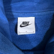 Load image into Gallery viewer, NIKE Classic Basic Embroidered Mini Logo Blue Pullover Hoodie