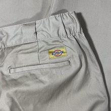 Load image into Gallery viewer, Dickies Classic Beige Skater Workwear Stretch Waist Chino Trousers