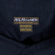 Load image into Gallery viewer, Atlas For Men Cowboy Western Horse Patterned Black Cotton Long Sleeve Shirt