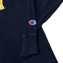 Load image into Gallery viewer, Champion Northern Arizona University College Graphic Navy Blue Long Sleeve T-Shirt