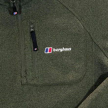 Load image into Gallery viewer, BERGHAUS Classic Mini Logo 1/4 Zip Pullover Fleece Sweatshirt
