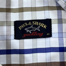Load image into Gallery viewer, PAUL &amp; SHARK YATCHING Plaid Check Long Sleeve Button-Up Cotton Shirt
