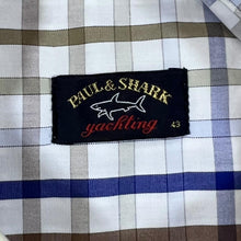 Load image into Gallery viewer, PAUL & SHARK YATCHING Plaid Check Long Sleeve Button-Up Cotton Shirt
