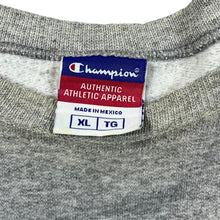 Load image into Gallery viewer, Early 00's Champion NFL NEW YORK JETS Football Spellout Graphic Crewneck Sweatshirt