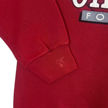 Load image into Gallery viewer, Vintage 90's OHIO STATE BUCKEYES College Spellout Graphic Red Sweatshirt