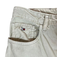 Load image into Gallery viewer, TOMMY HILFIGER Classic Cream Corduroy Cord Straight Leg Trousers
