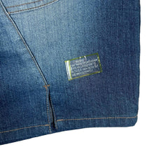 Load image into Gallery viewer, Early 00's ANIMAL "Jasmine" Classic Blue Denim Y2K Skater Surfer Hipster Mini Skirt