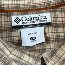 Load image into Gallery viewer, COLUMBIA SPORTSWEAR Plaid Check Long Sleeve Outdoor Cotton Button-Up Shirt
