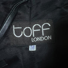 Load image into Gallery viewer, Vintage TOFF LONDON Made In Brazil Genuine Real Black Leather Motorcycle Trousers