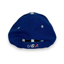 Load image into Gallery viewer, Early 00's USA Patriotic Americana Eagle Flag Embroidered Souvenir Spellout Baseball Cap