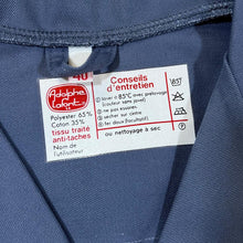 Load image into Gallery viewer, ADOLPH LAFONT Classic Blue French Worker Chore Jacket Over Shirt
