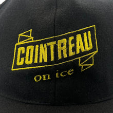 Load image into Gallery viewer, Vintage 90’s COINTREAU “On Ice” Embroidered Spellout Wool Blend Baseball Cap