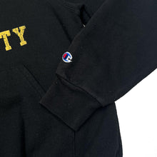 Load image into Gallery viewer, Champion DALHOUSIE UNIVERSITY College Spellout Graphic Pullover Hoodie