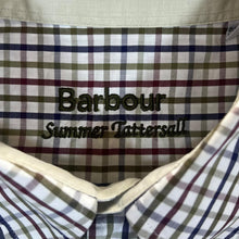 Load image into Gallery viewer, Barbour "Summer Tattersall" Country Plaid Check Short Sleeve Button-Up Cotton Shirt