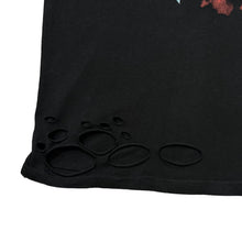 Load image into Gallery viewer, IRON MAIDEN Classic Skull Logo Spellout Graphic Heavy Metal Band Distressed Effect T-Shirt