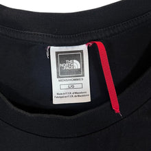 Load image into Gallery viewer, THE NORTH FACE TNF Classic Mini Logo Black Long Sleeve T-Shirt