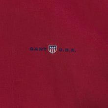 Load image into Gallery viewer, GANT USA "The Windcheater" Classic Embroidered Mini Logo Red Zip Bomber Jacket