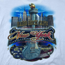 Load image into Gallery viewer, Hard Rock Cafe "New York" Souvenir Logo Spellout Graphic White T-Shirt
